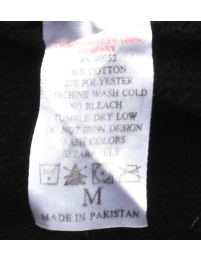 Napalm Death Black & Yellow 1990s Hoodie - M