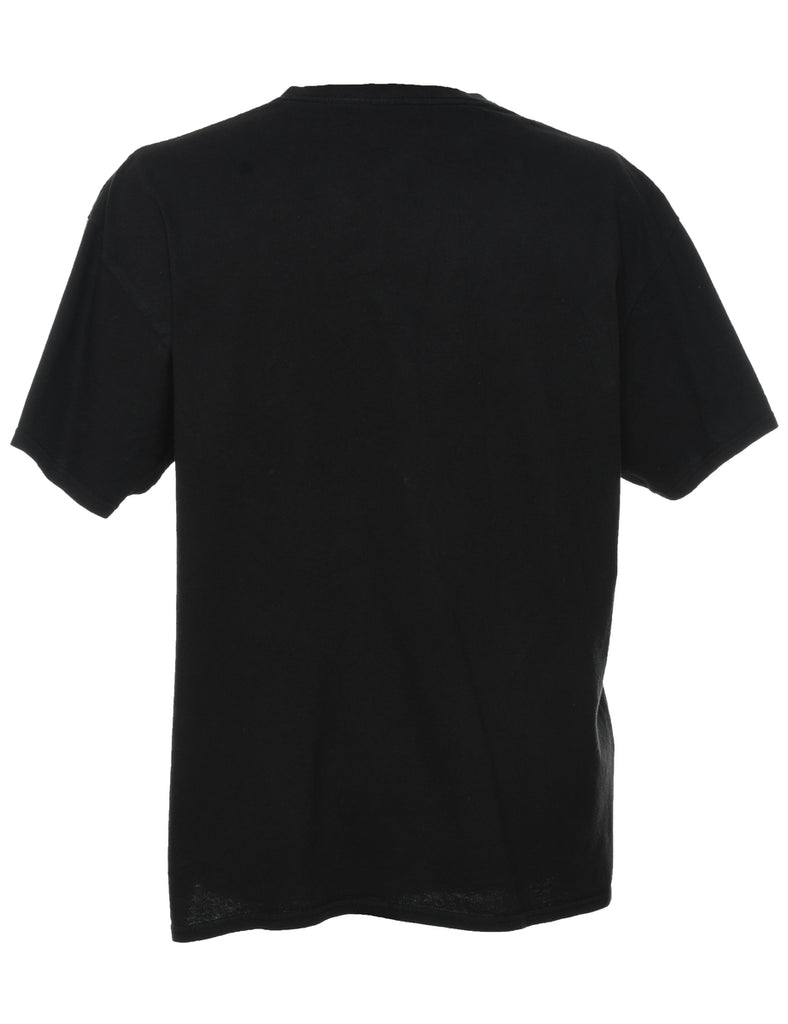NASA Design Black Printed Top - XL