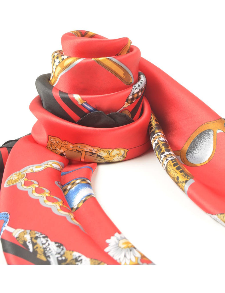 Nautical Print Scarf - L