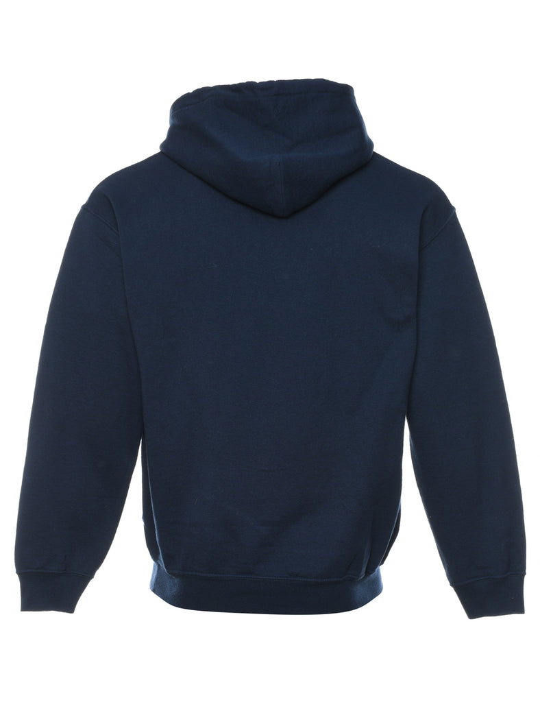 Navy Cardinals Printed Hoodie - M