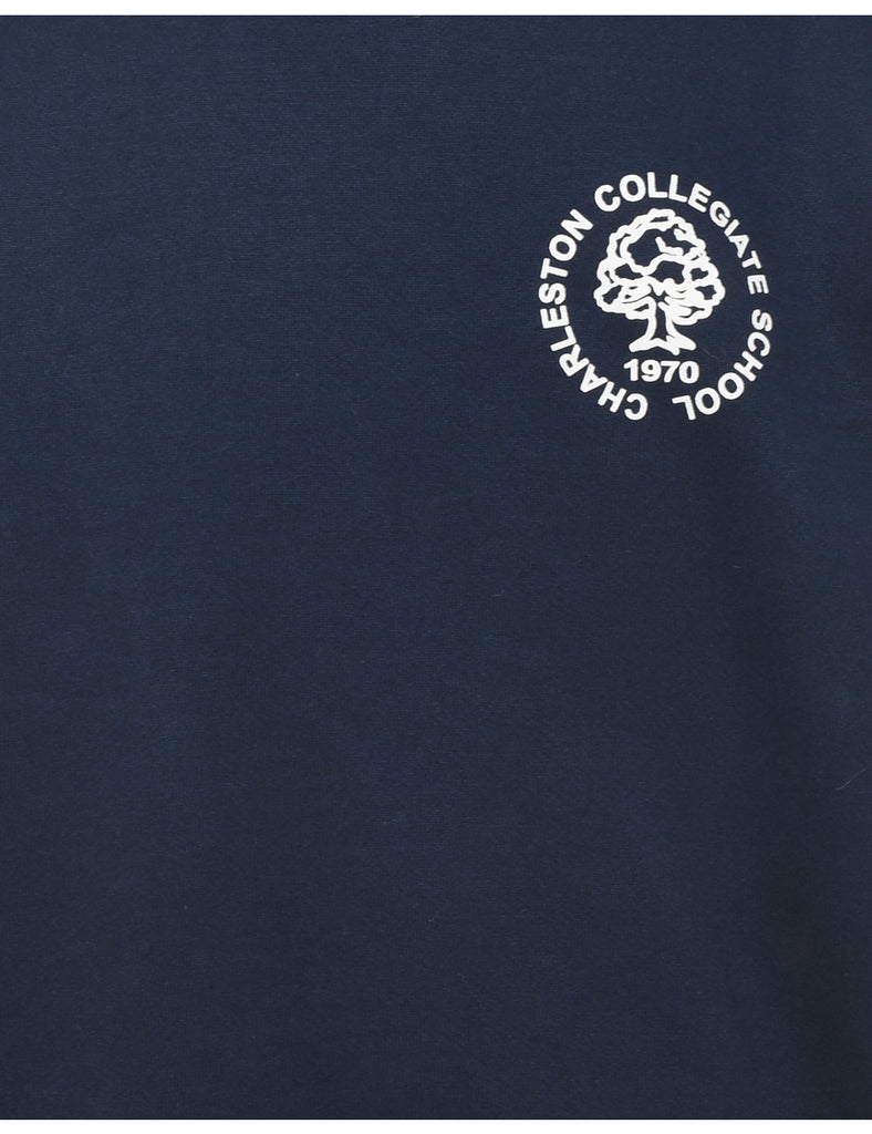 Navy Charleston Collegiate Classic Sweatshirt - M
