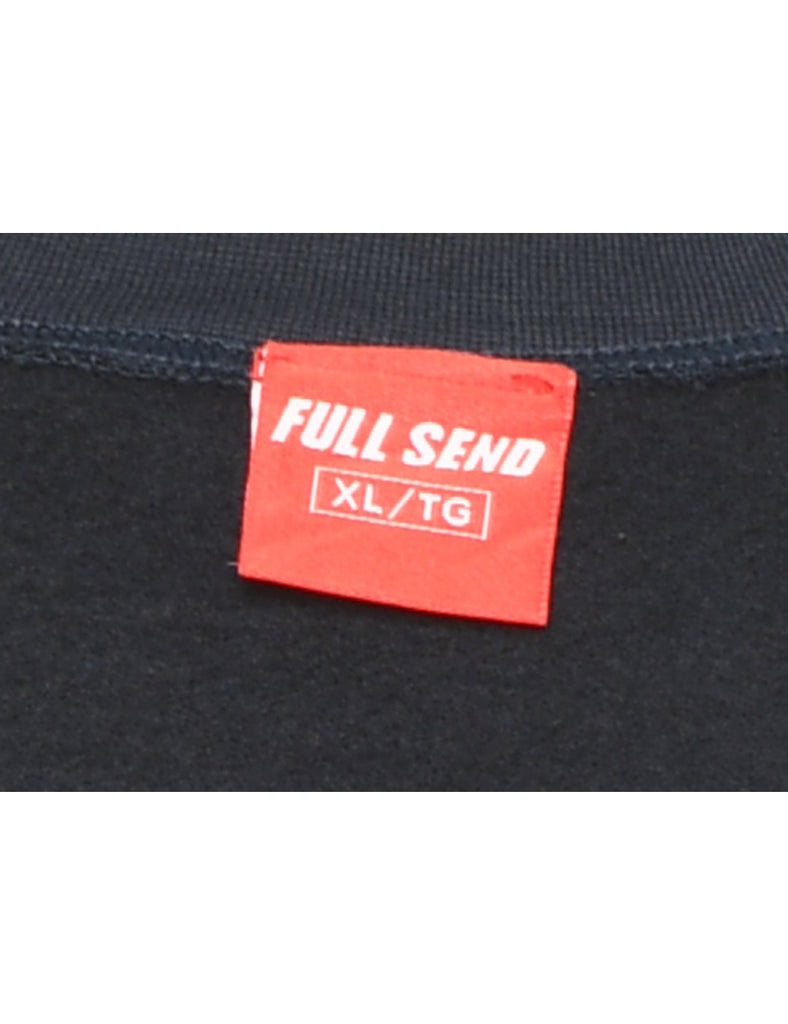 Navy Christmas Sweatshirt - XL