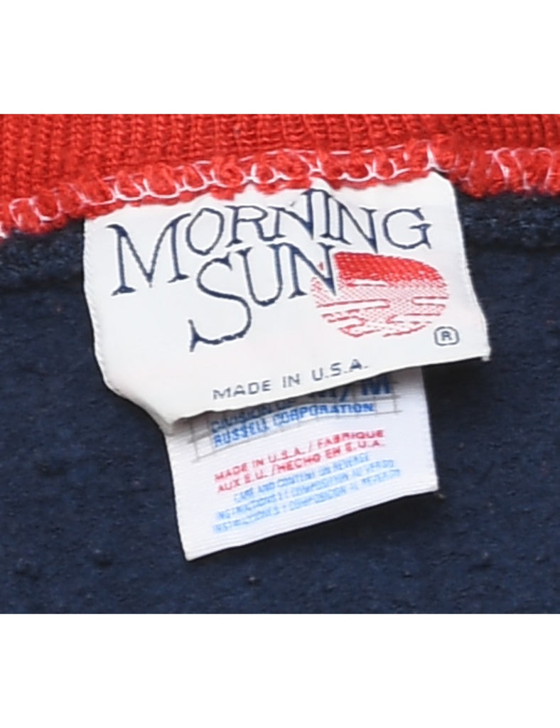 Navy Christmas Sweatshirt - M