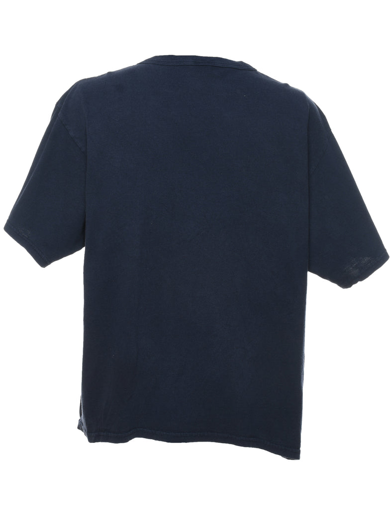 Navy Classic Champion Plain T-shirt - XL