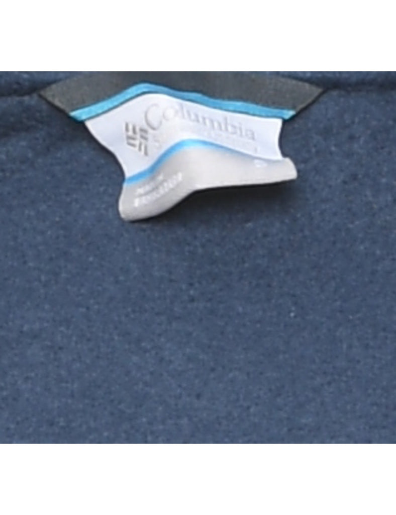 Navy Classic Columbia Fleece - S