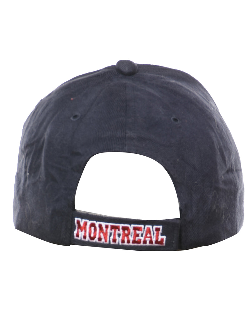 Navy Embroided Cap - XS