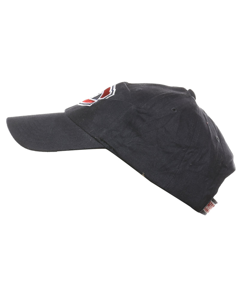 Navy Embroided Cap - XS