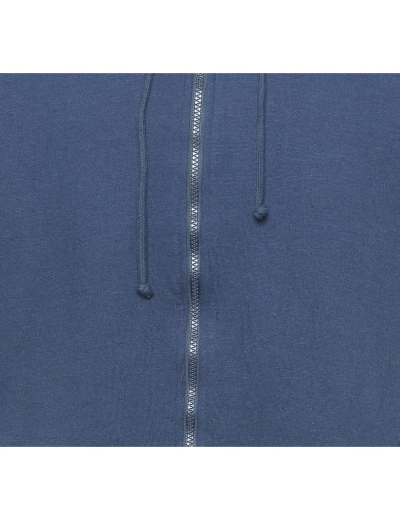 Navy Hooded Sweatshirt - XL