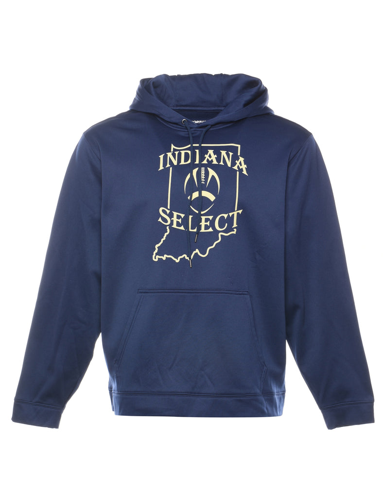 Navy Indiana Select Hoodie - L
