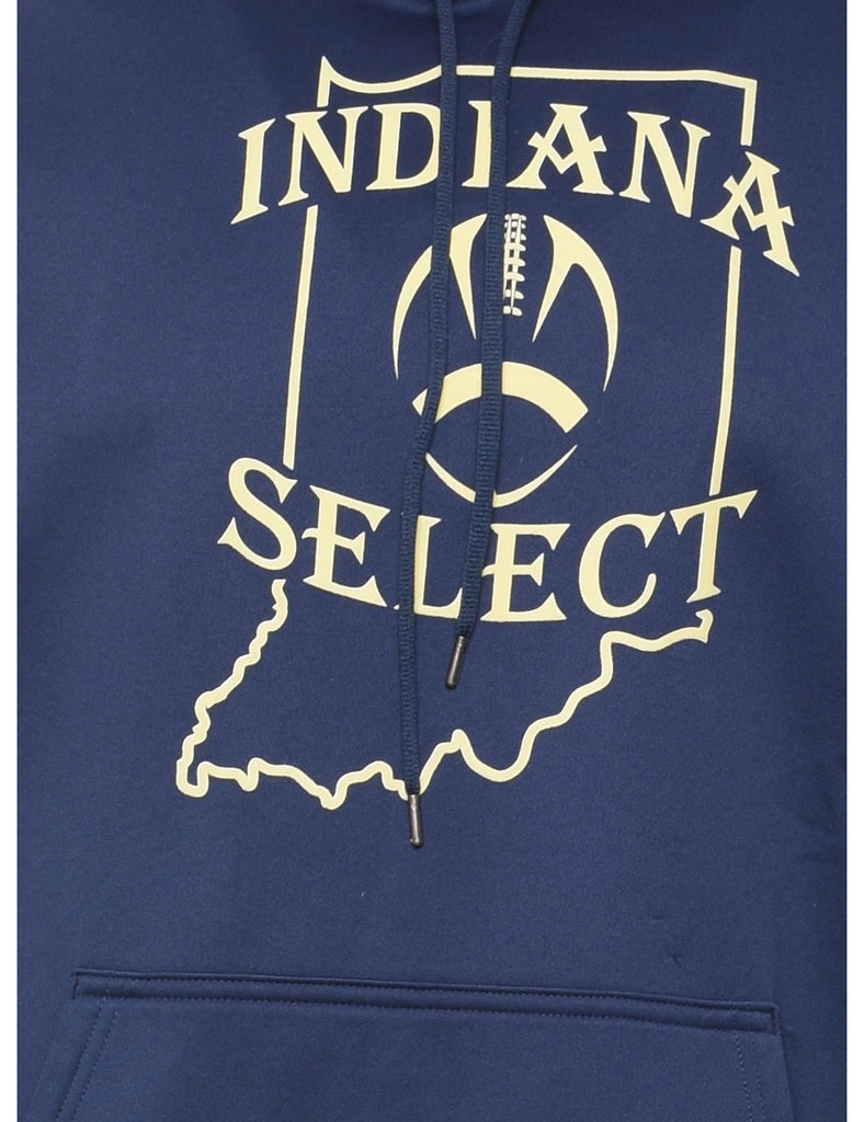 Navy Indiana Select Hoodie - L