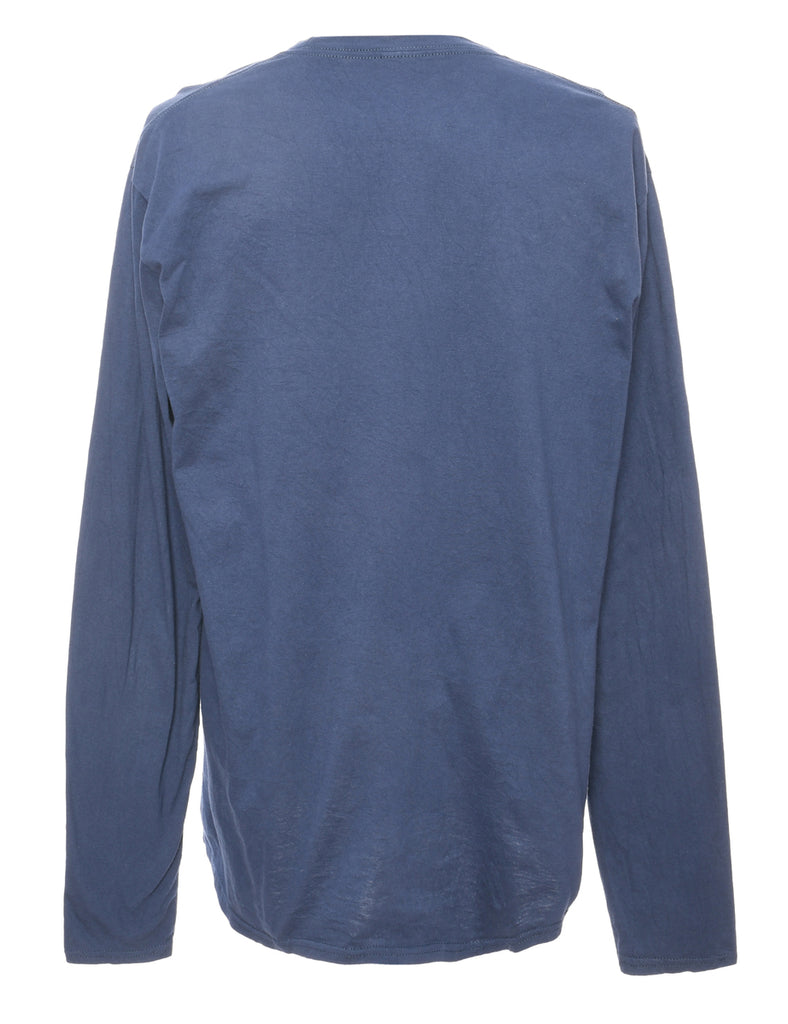 Navy Long-Sleeve Patriots T-shirt - L