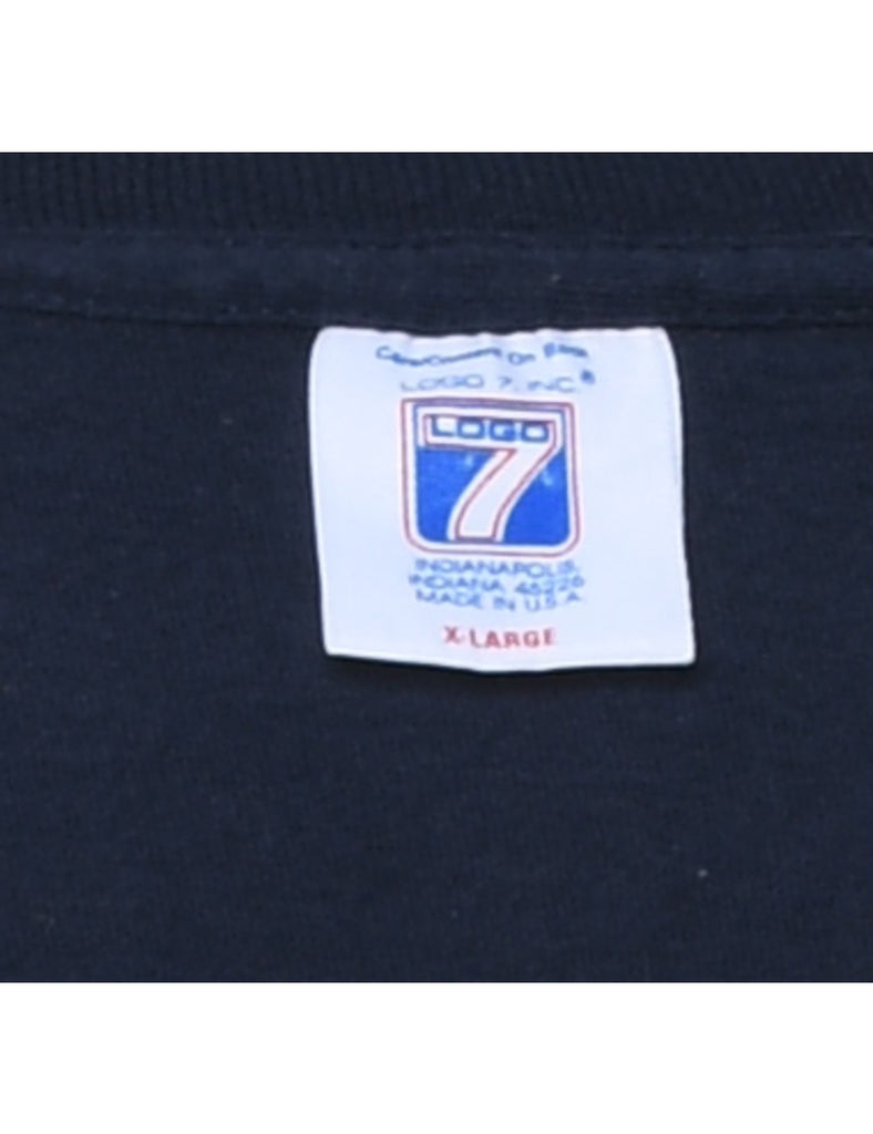 Navy MLB Printed T-Shirt - XL