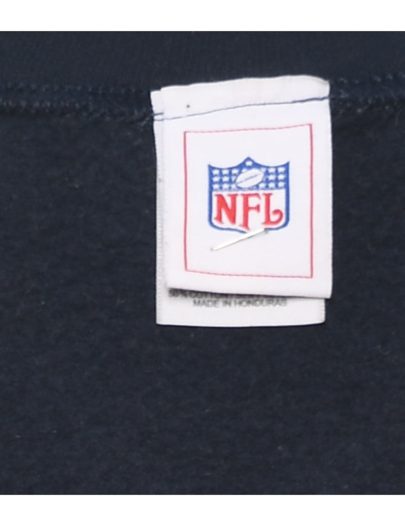 Navy NFL Bears Football Sports Sweatshirt - XL