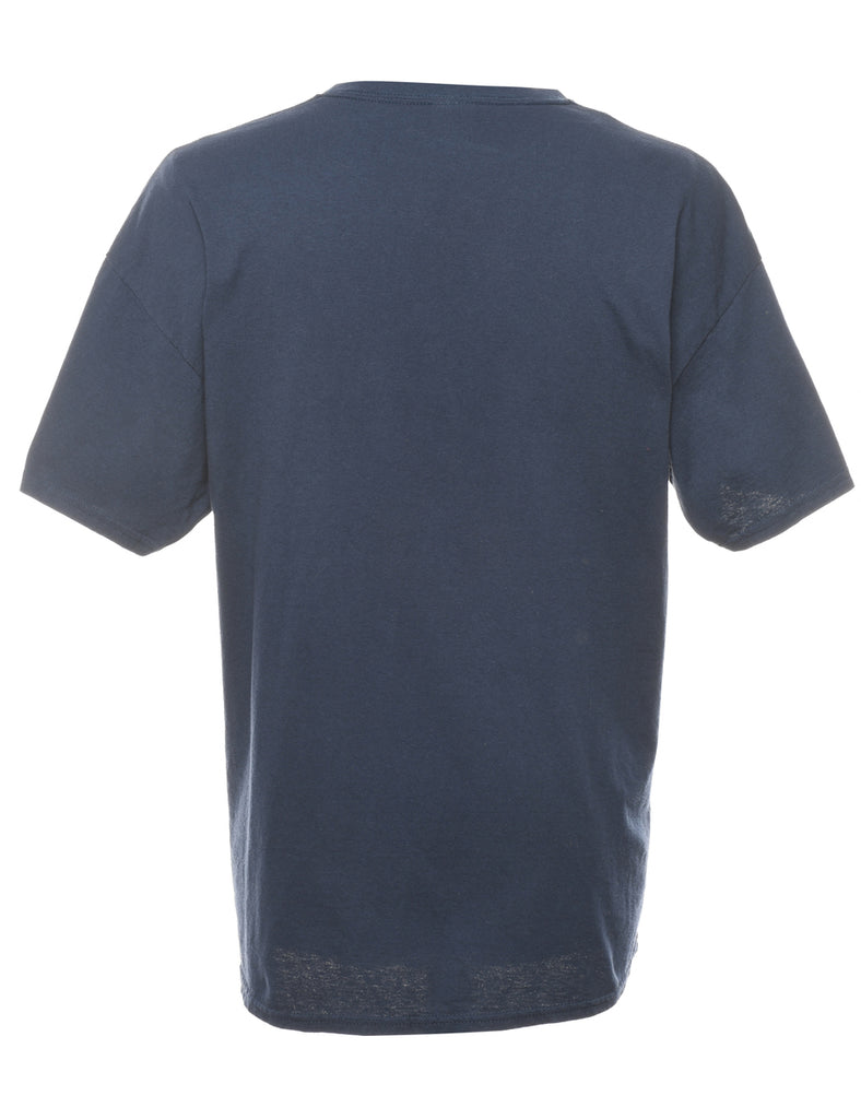 Navy Philadelphia Printed T-shirt - XL