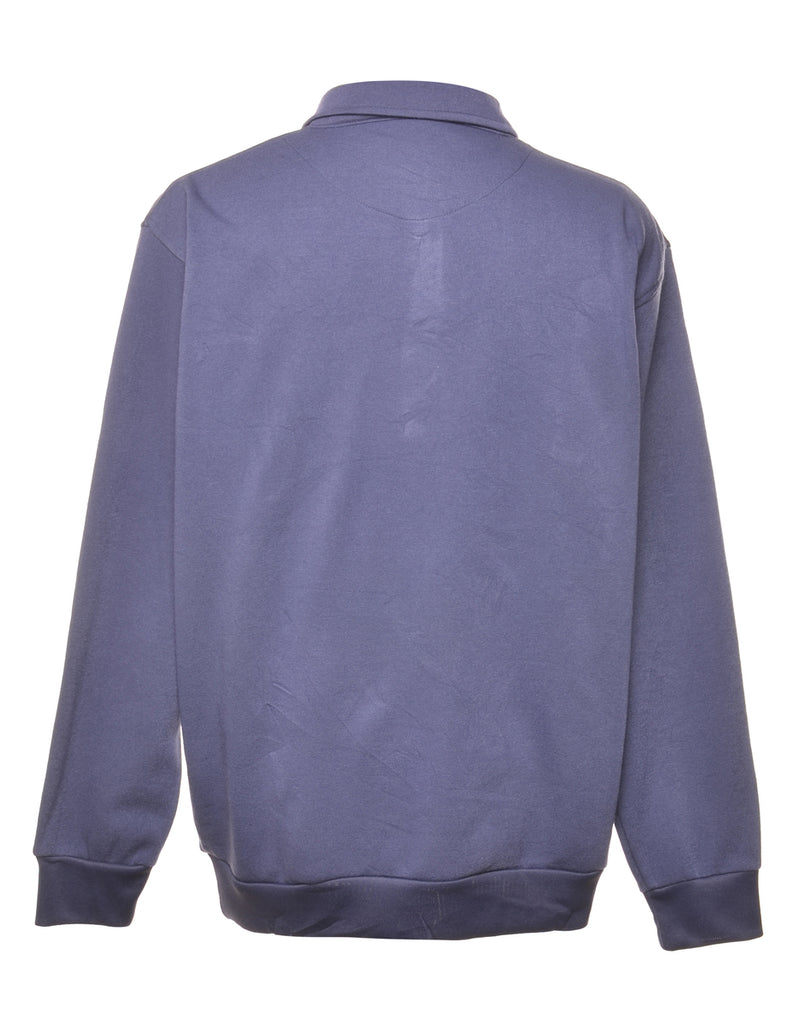 Navy Plain Sweatshirt - XL