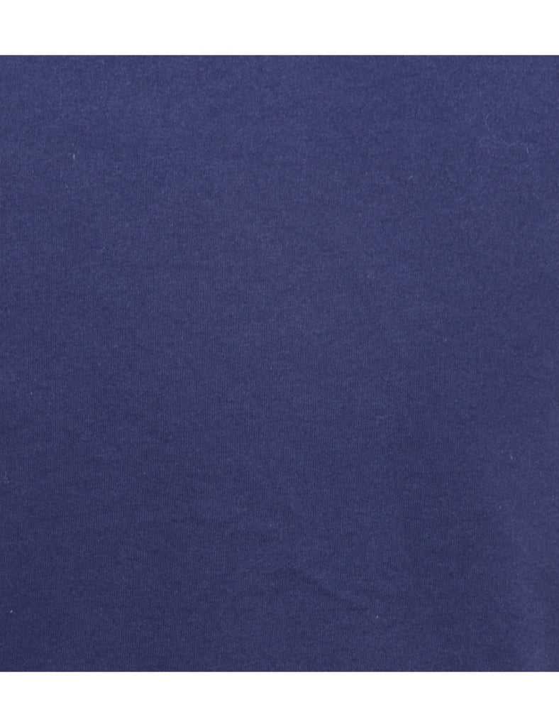 Navy Plain Sweatshirt - XL