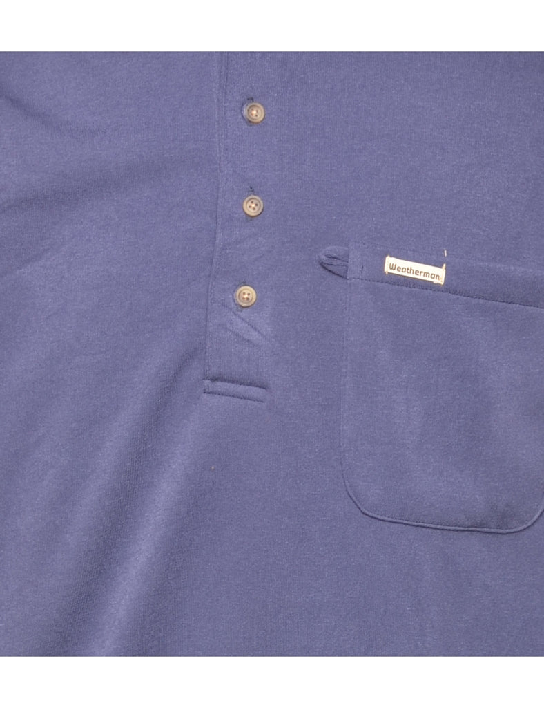 Navy Plain Sweatshirt - XL