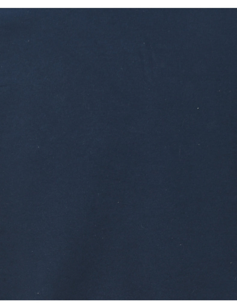 Navy Plain Sweatshirt - L