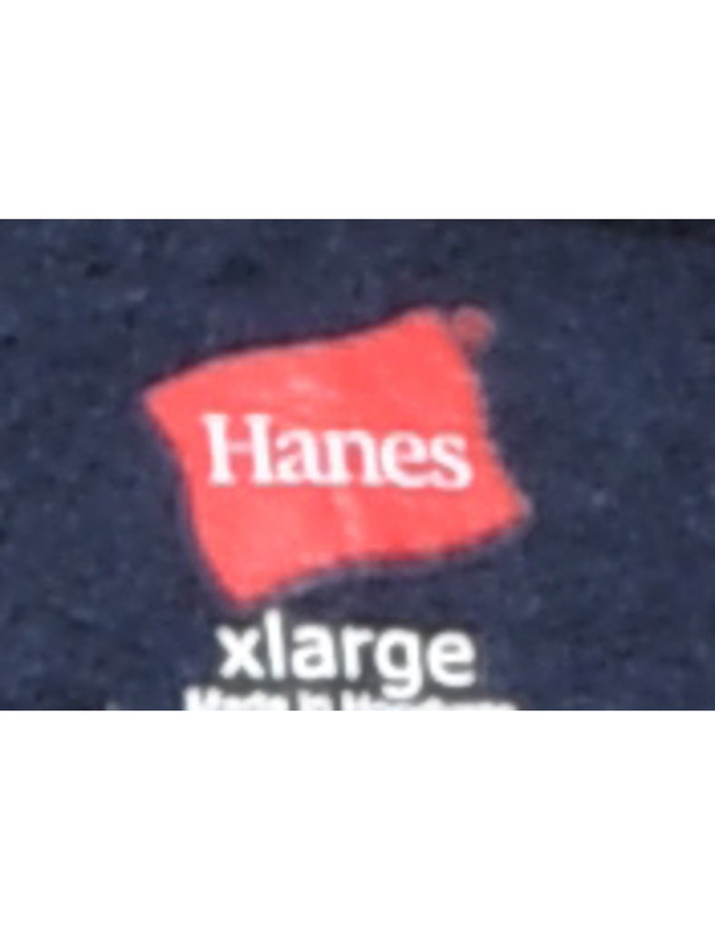 Navy Plain Sweatshirt - XL