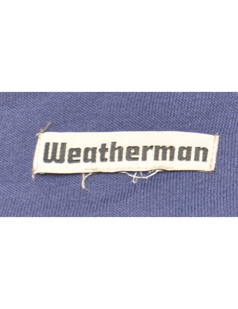 Navy Plain Sweatshirt - XL