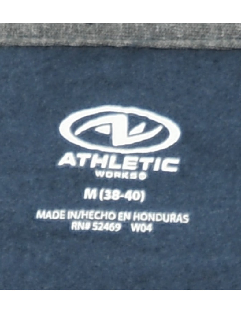 Navy Plain Sweatshirt - M