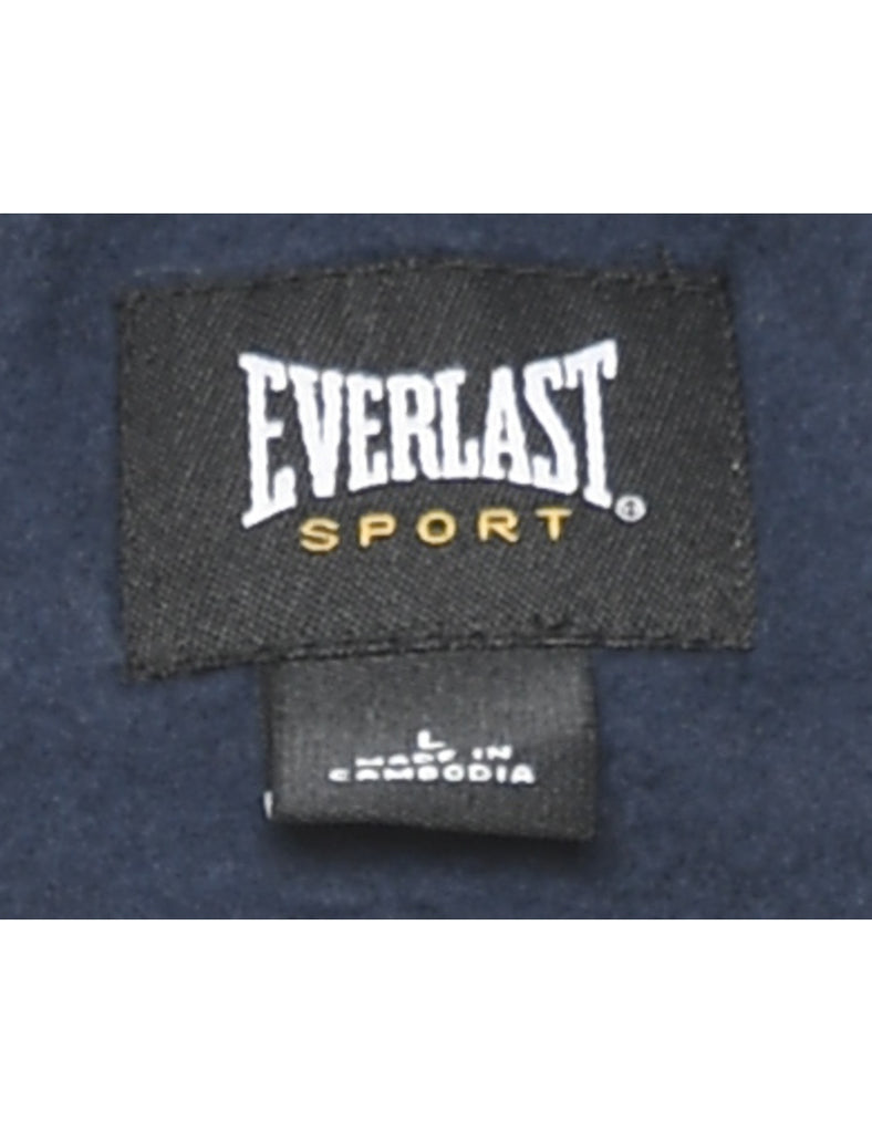 Navy Plain Sweatshirt - L