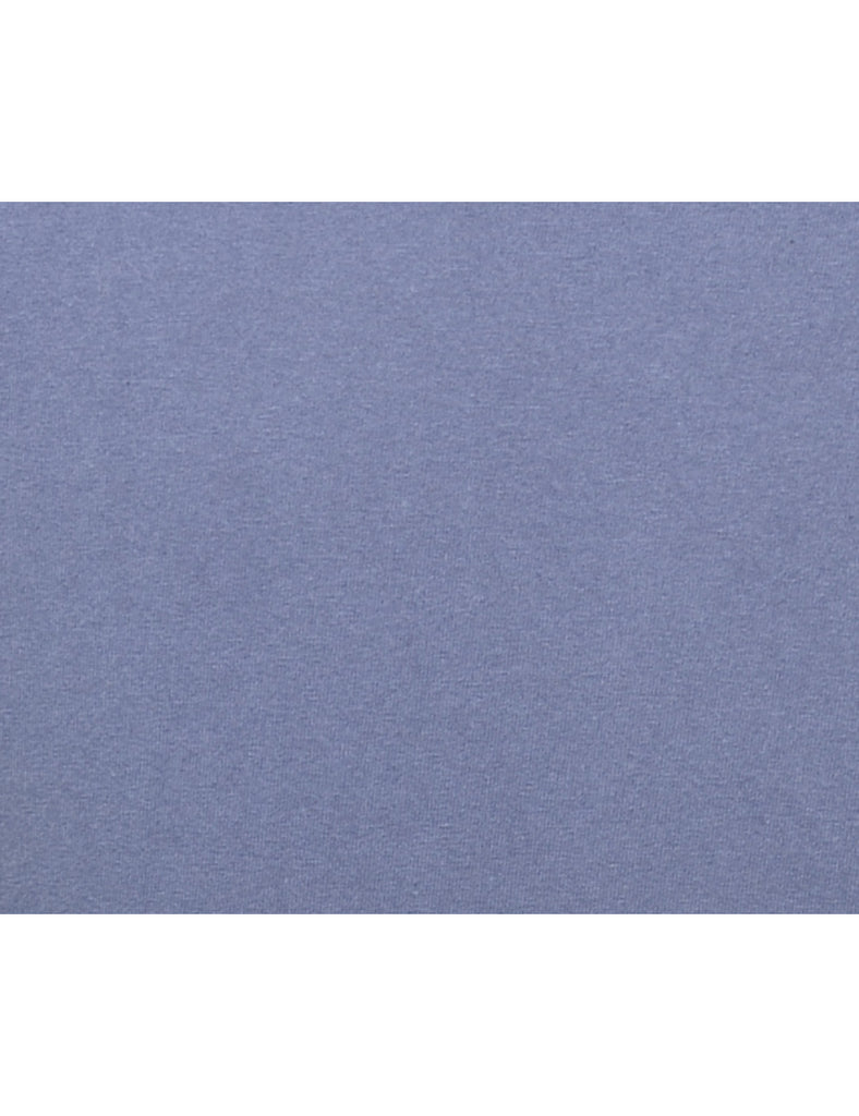 Navy Plain T-shirt - M