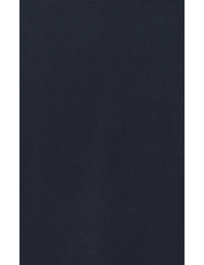 Navy Plain T-shirt - M