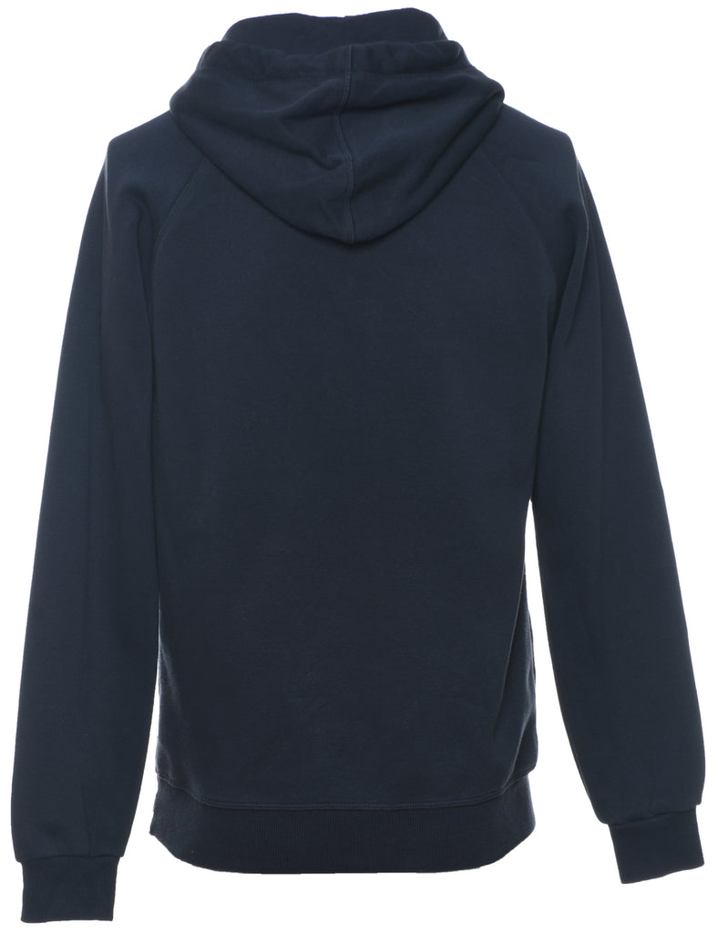 Navy Printed Adidas Hoodie - S