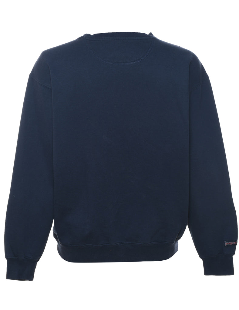 Navy Printed Hartford Sweatshirt  - M