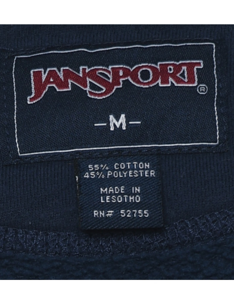 Navy Printed Hartford Sweatshirt  - M