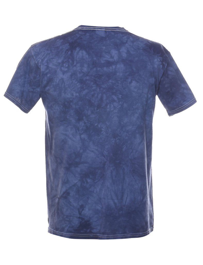 Navy & Red Cat The Mountain T-Shirt - M