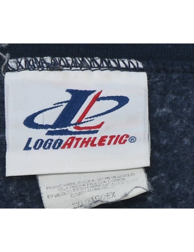 Navy Seattle MLB Embroidered Sweatshirt - XXL