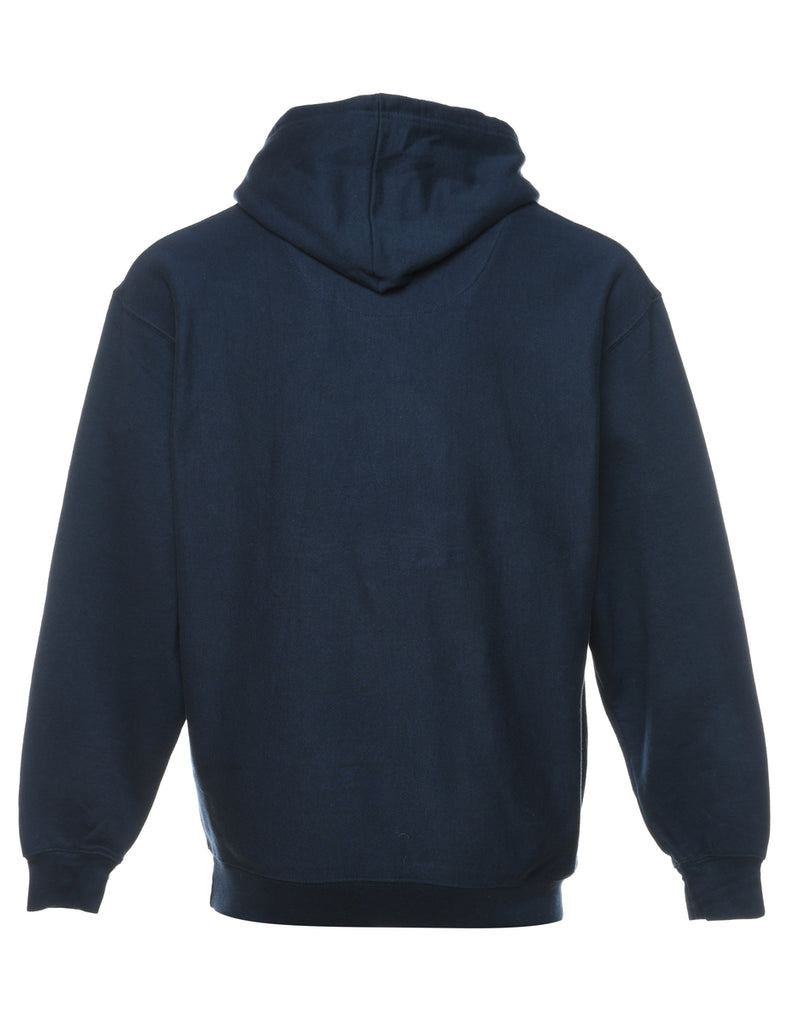 Navy Seattle Seahawks Printed Hoodie - L