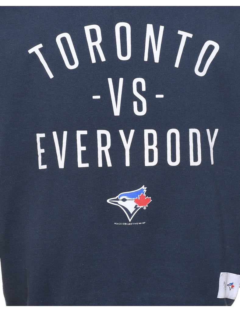 Navy Toronto VS Everybody Sports Sweatshirt - S