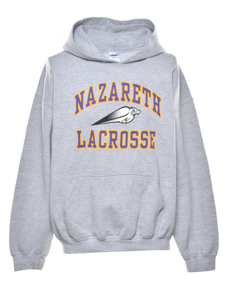 Nazareth Lacrosse Printed Hoodie - L