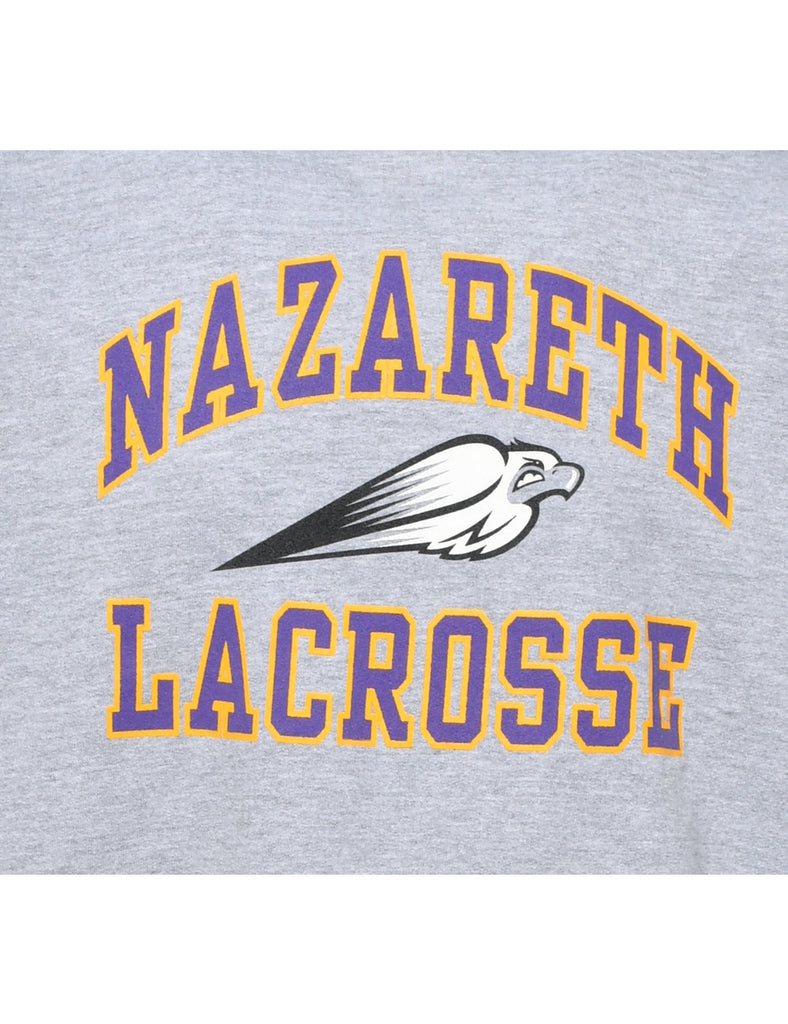 Nazareth Lacrosse Printed Hoodie - L