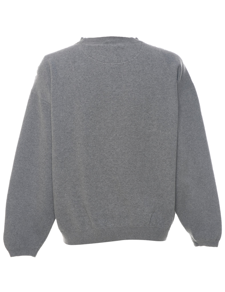 NC State Embroidered Grey & Red Sweatshirt - XL