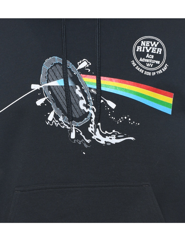 New River Printed Hoodie - S