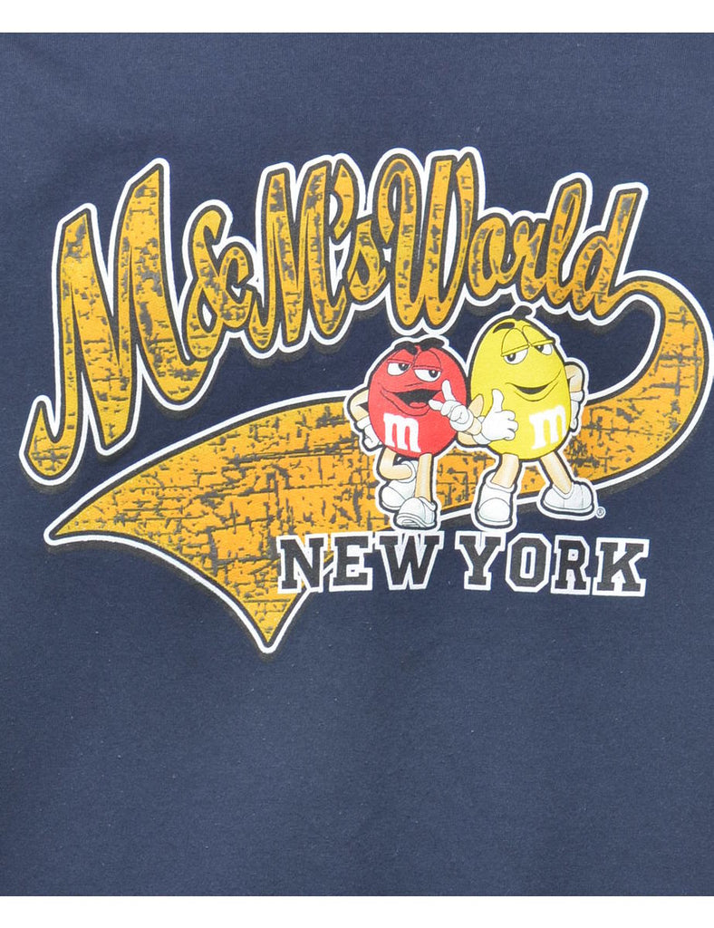 New York Printed Sweatshirt - L
