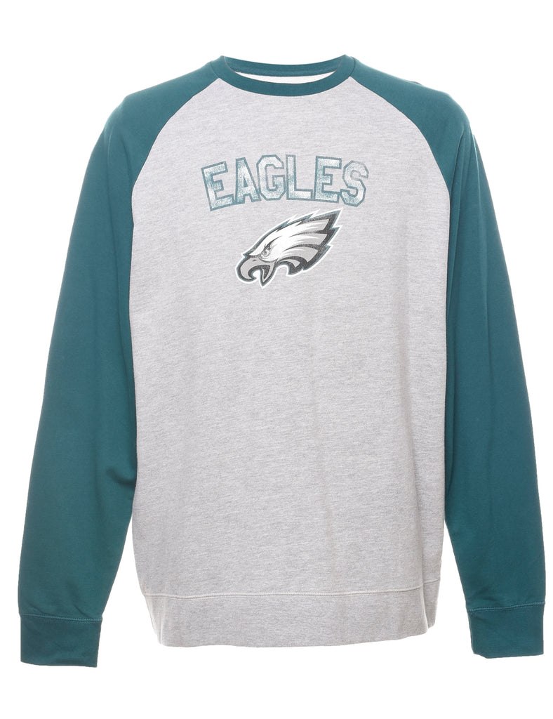 NFL Eagles Sports Sweatshirt - L