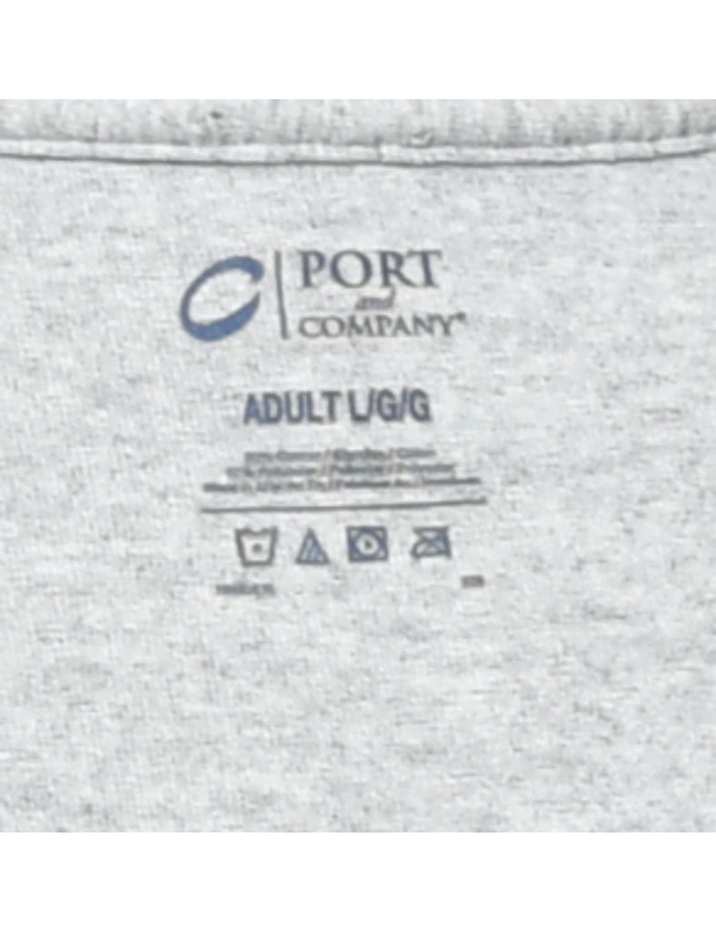 NFL Football Printed T-shirt - L