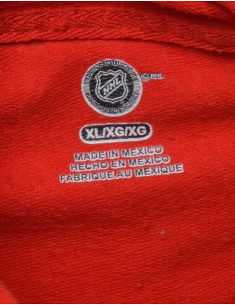 NHL Sports Hooded Sweatshirt - XL