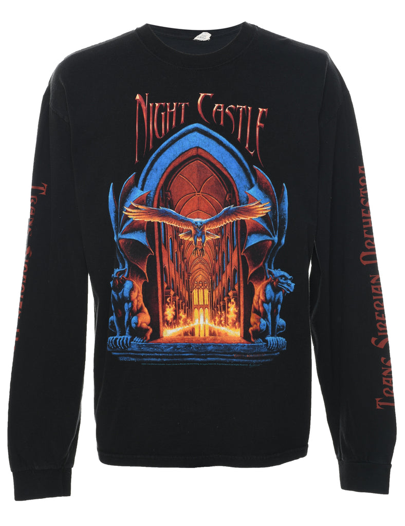 Night Castle Printed T-shirt - XL
