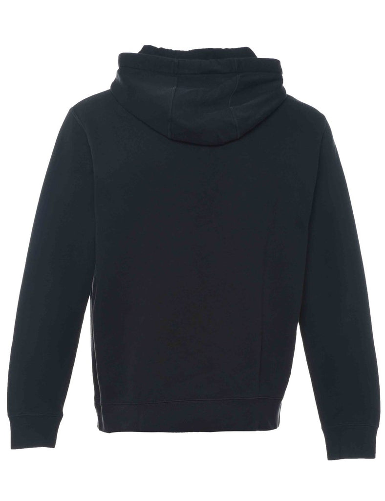 Nike Black & White Hooded Sweatshirt - M