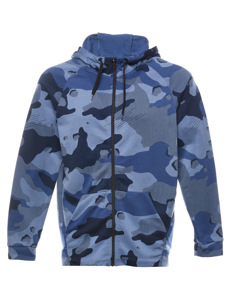 Nike Camouflage Printed Hoodie - M