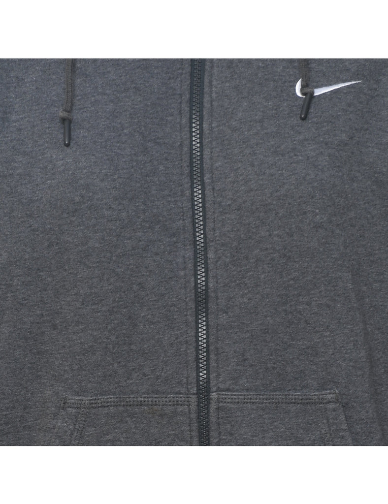 Nike Hooded Dark Grey Track Top - S