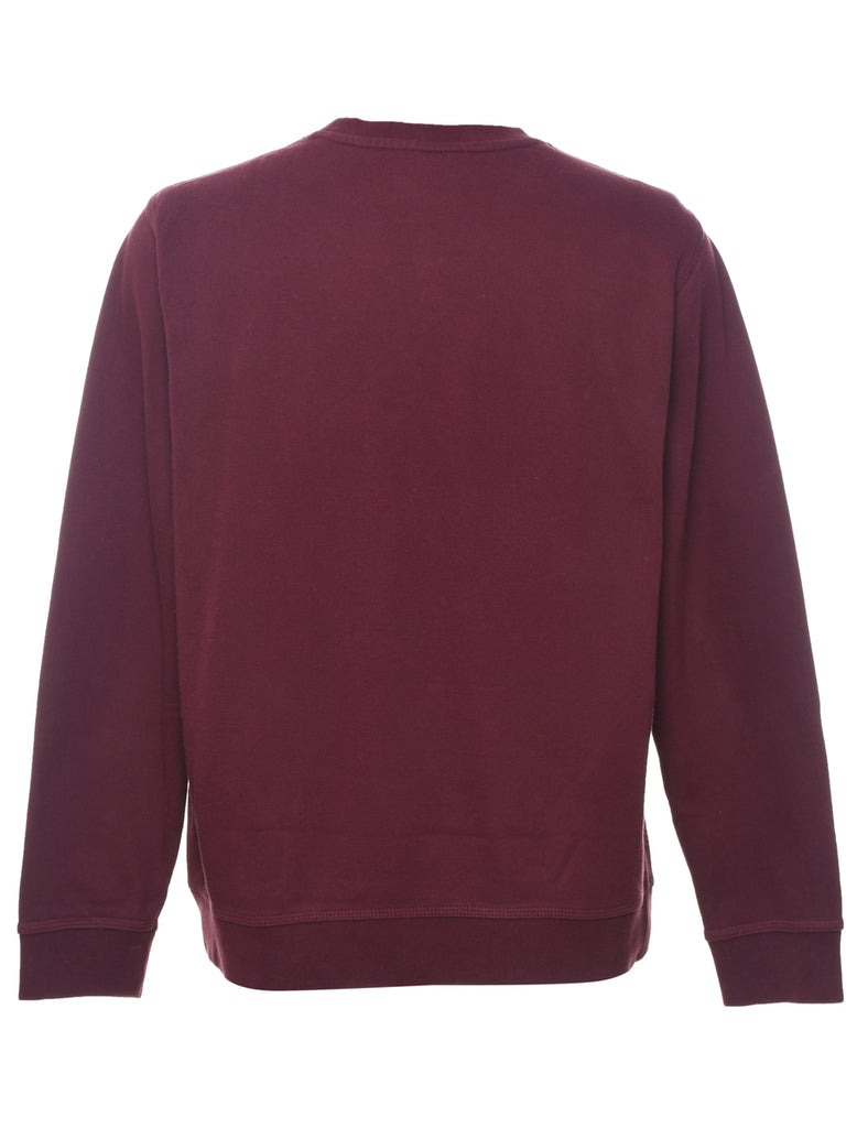 Nike Plain Plum Sweatshirt - M