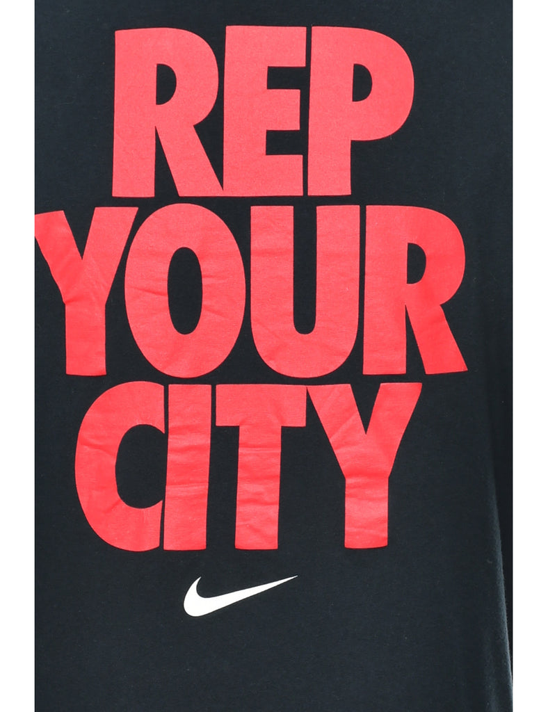 Nike Rep Your City Printed T-shirt - S