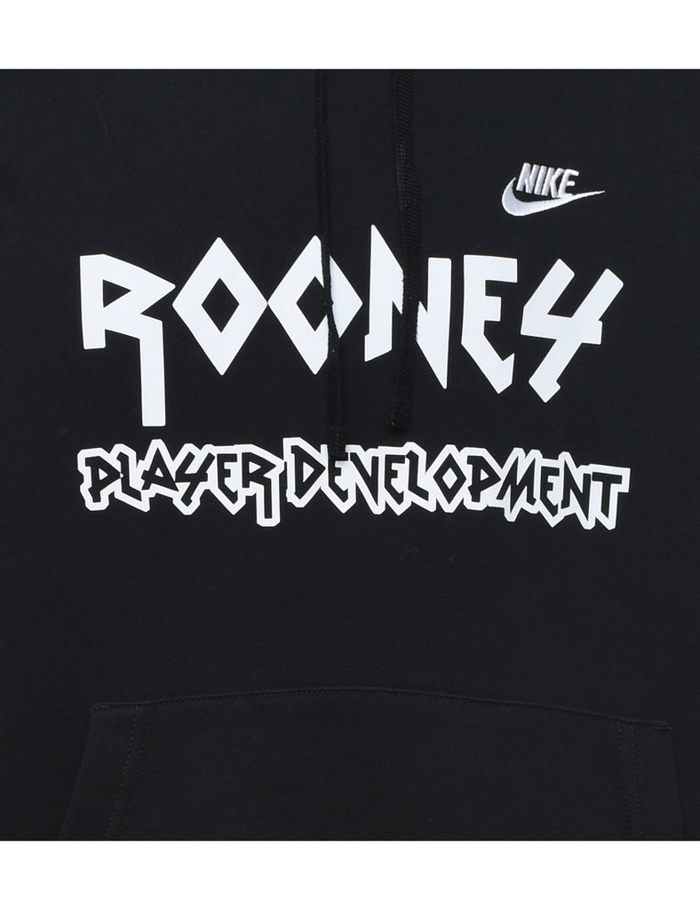 Nike Rooney Player Development Black & White Hoodie - XL